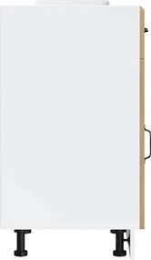 vidaXL ντουλάπι βάσης κουζίνας Lucca Δρυς τεχνίτης κατασκευασμένο ξύλο