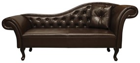 ΑΝΑΚΛΙΝΔΡΟ T.CHESTERFIELD NIOVI HM3008.01PU ΣΚ.ΚΑΦΕ ΔΕΞΙ ΜΠΡΑΤΣΟ 189x61x84Yεκ.