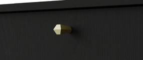 Μπουφές Siera 3F 3S-Μαύρο