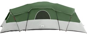 vidaXL Οικογενειακή Σκηνή Πράσινο 762 x 655 x 218 εκ Πολυεστέρας