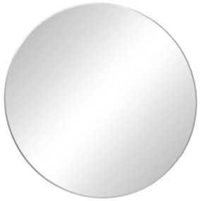 Καθρέπτης Emmett Inart ασημί αλουμίνιο 80x80x2.5εκ