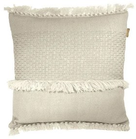 Μαξιλάρια Malagoon  Offwhite fringe cushion