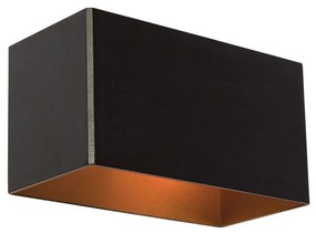 Φωτιστικό Τοίχου - Απλίκα Black-Gold VK/03127WA/BGD VKLed Aluminium