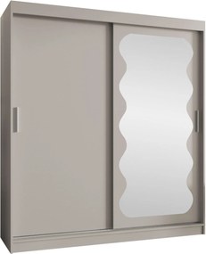 Ντουλάπα Spoti 180 Συρόμενη-Cashmere