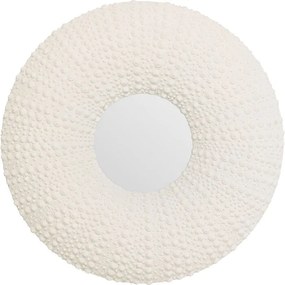 Καθρέφτης Τοίχου Sea Jewellery Κεραμικός Λευκός 110x12x110 εκ. - Λευκό