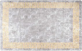 vidaXL Χαλί Πλενόμενο Γκρι 80 x 150 εκ.