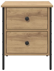 vidaXL Κομοδίνο Artisan Oak 40x42x50 εκ. Επεξεργασμένο Ξύλο