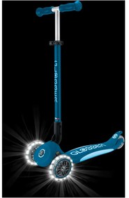 Globber Scooter Elite Lights V2 Petrol Blue