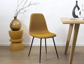 ΚΑΡΈΚΛΕΣ &amp; ΠΟΛΥΘΡΌΝΕΣ CHAIR ATOM YELLOW M4 HD0473