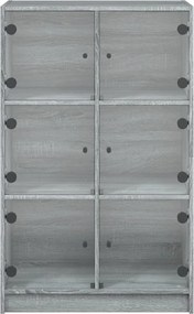 vidaXL Ντουλάπι με Πόρτες 68x37x109 εκ. από Επεξεργασμένο Ξύλο