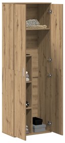 vidaXL Υψηλό Ντουλάπι Καλλιτεχνικής Δρυός 60x35x180 cm Επεξεργασμένο Ξύλο
