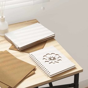 vidaXL Διακοσμητικά Πάνελ 12 pcs Λευκό 21 x 30 x 0,27 εκ