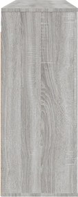 vidaXL Ντουλάπι Τοίχου Γκρι Sonoma 80x33x80 εκ. Επεξεργασμένο Ξύλο