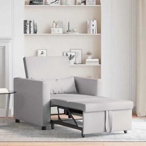 vidaXL Μονός καναπές-κρεβάτι Σκούρο γκρι 90 x 165 x 87 εκ. ύφασμα