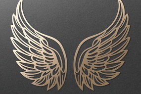 Σετ των 3 Intra απο ξύλο plywood 3mm-4mm πάχος κοπής χαρτιού με λέιζερ Angel Wings Δίασταση 7x7 cm INTRAFABR-115249525