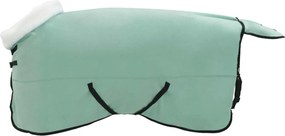 vidaXL Σαμάρι Ίππου Σκούρο πράσινο 125 cm Πολικές φλις