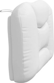 vidaXL Μαξιλάρι για Κεφαλάρι Hvar Λευκό 80 εκ. από Συνθετικό Δέρμα