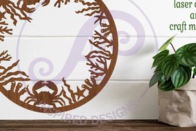 Intra απο ξύλο plywood 3mm-4mm πάχος - Επιγραφή Coral Wall Art,  . Διάνυσμα Fi Δίασταση 40x50 cm INTRAFABR-81230146
