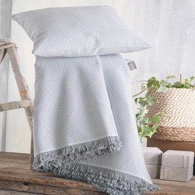 Ριχτάρι Matis Grey Ρυθμός Πολυθρόνα 160x180cm Cotton-Polyester