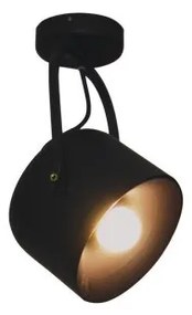 Πλαφονιέρα Φωτιστικό Οροφής 1xE27 Φ33cm Archie Homelighting-77-4235-Μαύρο 77-4235