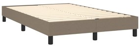 ΠΛΑΙΣΙΟ ΚΡΕΒΑΤΙΟΥ BOXSPRING TAUPE 120X200 ΕΚ. ΥΦΑΣΜΑΤΙΝΟ 3120504