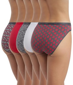 Σετ 5 σλιπ, Les Pockets Coton