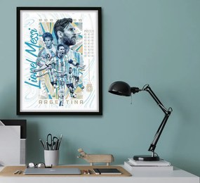 Πόστερ &amp; Κάδρο Messi SC031 30x40cm Εκτύπωση Πόστερ (χωρίς κάδρο)