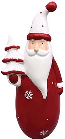 Χριστουγεννιάτικη Διακοσμητική Φιγούρα AG 5011-1 10x8x23cm Red-White