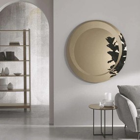 Καθρέπτης Levi Φ120cm Bronze Capodarte Glass