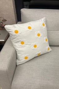 Stewehome Σετ 2 τεμαχίων μαξιλαροθήκες με κέντημα 43x43 cm