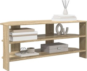 vidaXL ΓωνιακήΒάσηΤηλεόρασης Δρύς Sonoma 102x40,5x45εκ