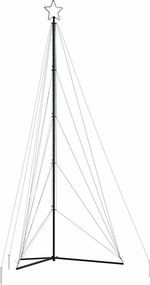 vidaXL Χριστουγεννιάτικο δέντρο LED 615 LED μπλε 404,5 εκ.