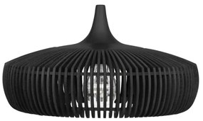 Καπέλο Φωτιστικού/Αμπαζούρ Clava Dine 2362 Φ43x24cm 1xE27 15W Black Oak Umage