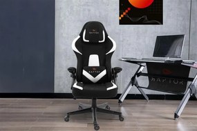 Καρέκλα Gaming Raptor Fury-Leuko