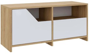 Παπουτσοθήκη Nexus 855DTE5134 105x37x47cm Oak-White Μοριοσανίδα, Μελαμίνη
