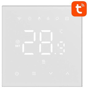 Avatto Έξυπνος Θερμοστάτης WT410-BH-3A-W Boiler Αερίου 3A WiFi (Λευκό)