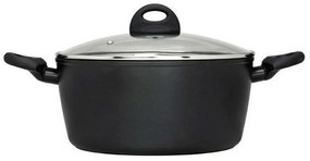 Κατσαρόλα Βαθιά Petra 70.020.028 Φ28cm 7,3Lt Black Cryspo Trio 28cm Aluminium