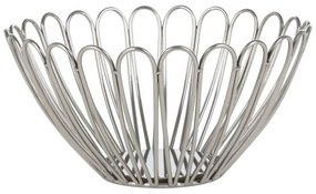 Διακοσμητικό Μπωλ Ueda 427017 Φ27x14cm Silver Eglo Aluminium