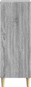vidaXL Πλαϊνό γραφείο Γκρι Sonoma 33 x 34,5 x 90 εκ Επεξεργασμένο Ξύλο
