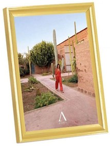 Κορνίζα LBTAH-AX22539 13x18cm Gold Andrea House Αλουμίνιο,Γυαλί