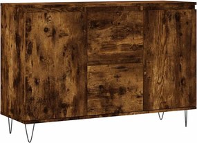 vidaXL Ντουλάπι Καπνιστή Δρυς 101,5x35x70 εκ. από Επεξεργασμένο Ξύλο