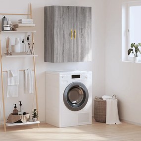 VidaXL Ντουλάπι Τοίχου Γκρι Sonoma 69,5 x 34 x 90 εκ.
