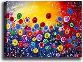 Decorative Canvas Painting Kanvas Tablo (50 x 70) - 289 Multicolor