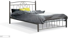 Κρεβάτι  ΔΗΜΗΤΡΑ για στρώμα 160χ200 υπέρδιπλο με επιλογές χρωμάτων
