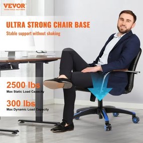 VEVOR Office Chair Base Replacement 28" Heavy Duty Swivel Chair Base 2500 lbs
