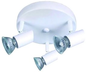Σποτ Φωτιστικό Οροφής 3XGU10 μεταλλικό 9077-3Φ Inlight-9077-3Φ-Μαύρο-Μαύρο 9077-3Φ-Μαύρο