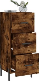 vidaXL Ντουλάπι Καπνιστή Δρυς 34,5 x 34 x 90 εκ. Επεξεργασμένο Ξύλο