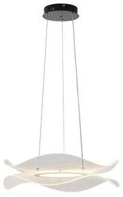 Κρεμαστό Φωτιστικό Οροφής LED 48W Μαύρο Φ44cm Arte Illumina Firenze 144-15041 Eurolamp 144-15041 Μαύρο