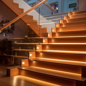 LED ταινίες muvit iO iO Θερμό Λευκό Διαφανές 5 m νέον