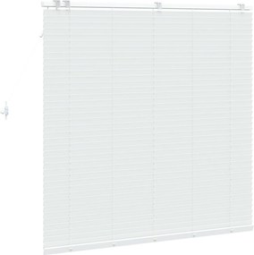 vidaXL Βενετσιάνικη Σκίαση Λευκό 140 x 130 εκ 35 mm